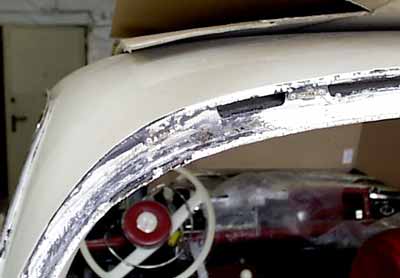 Restauration eines Mercedes W111 250SE - Aussenbereich - Bericht von Pleff