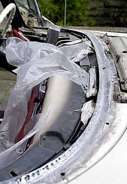 Restauration eines Mercedes W111 250SE -Schweissarbeiten - Bericht von Pleff